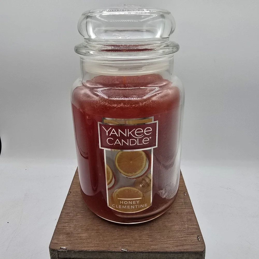 New Yankee Candle Honey Clementine 22 oz Large Jar Candle